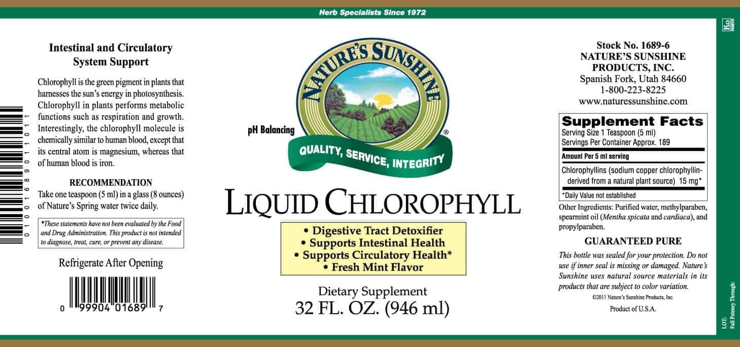 Chlorophyll, Liquid (32 fl. oz.)