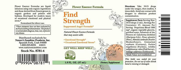 Find Strength (Suppressed Anger Formula) (2 fl. oz.)