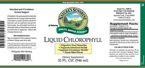 Chlorophyll, Liquid (32 fl. oz.)