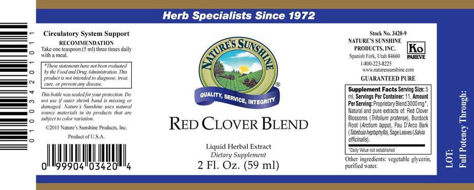 Red Clover Blend (2 fl. oz.)