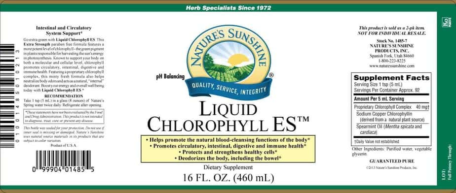 Chlorophyll, Liquid ES (2-16 fl. oz.)