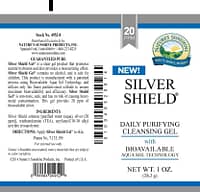 Silver Shield Gel Aqua Sol Technology - 20 ppm