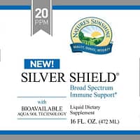 Silver Shield Aqua Sol Technology (Colloidal Silver) - 18 ppm